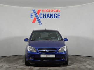 2007 Hyundai Getz I Рестайлинг, синий, 269000 рублей, вид 2