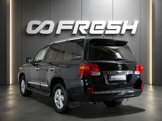 2014 Toyota Land Cruiser 200 Series Рестайлинг 1, чёрный, 3880000 рублей, вид 2
