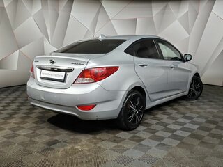 2012 Hyundai Solaris I, серебристый, 575000 рублей, вид 2