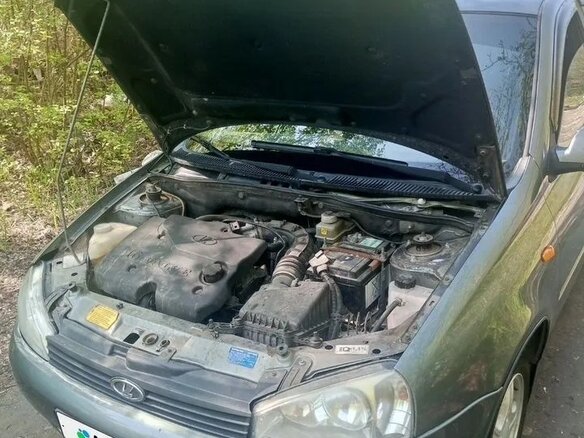 2011 Lada (ВАЗ) Kalina I, серый, 245000 рублей - вид 10
