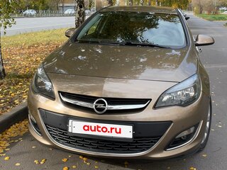 2014 Opel Astra J Рестайлинг, бежевый, 1100000 рублей, вид 2