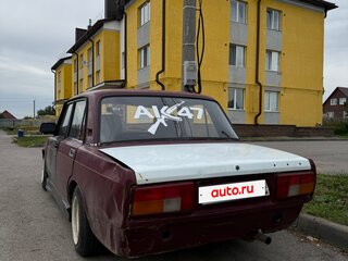 2000 Lada (ВАЗ) 2107, пурпурный, 75000 рублей, вид 3