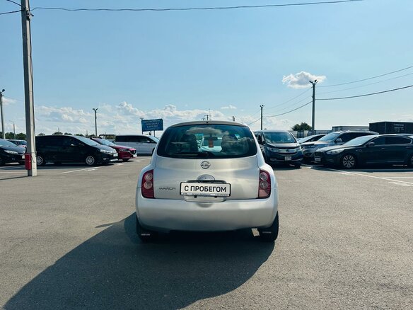 2002 Nissan March III (K12), серый, 349999 рублей - вид 5