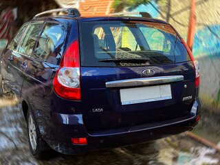2014 Lada (ВАЗ) Priora I Рестайлинг, синий, 370000 рублей, вид 3