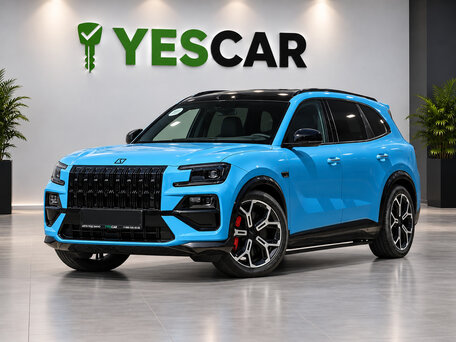 2026 Zeekr 8X Dawn, голубой, 11800000 рублей, вид 4