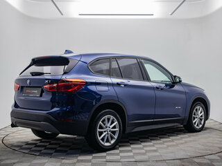 2017 BMW X1 18i sDrive II (F48), синий, 1998000 рублей, вид 5