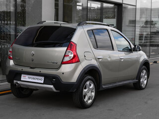 2013 Renault Sandero Stepway I, бежевый, 449000 рублей, вид 4