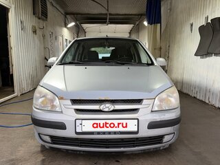 2004 Hyundai Getz I, серебристый, 310000 рублей, вид 3
