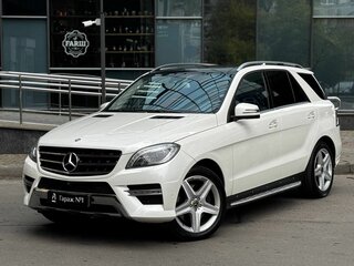 2013 Mercedes-Benz M-Класс 400 III (W166), белый, 2175000 рублей, вид 3