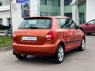 2009 Skoda Fabia II, оранжевый, 497000 рублей, вид 5