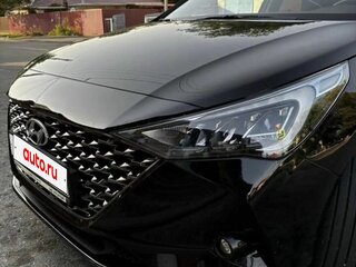 2020 Hyundai Solaris II Рестайлинг, чёрный, 1650000 рублей, вид 4