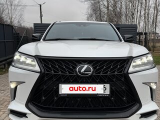 2019 Lexus LX 570 III Рестайлинг 2, белый, 7999999 рублей, вид 3