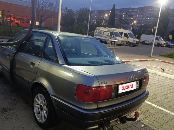 1992 Audi 80 V (B4), серый, 235000 рублей - вид 2