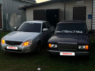 2002 Lada (ВАЗ) 2107, фиолетовый, 70000 рублей, вид 1