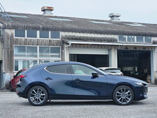 2022 Mazda 3 IV (BP), синий, 1182000 рублей, вид 2