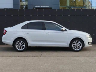 2018 Skoda Rapid I Рестайлинг, белый, 1379000 рублей, вид 4