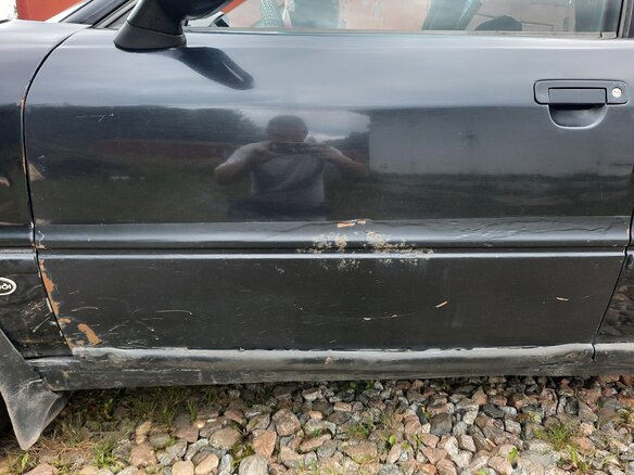 1994 Audi 80 V (B4), чёрный - вид 18