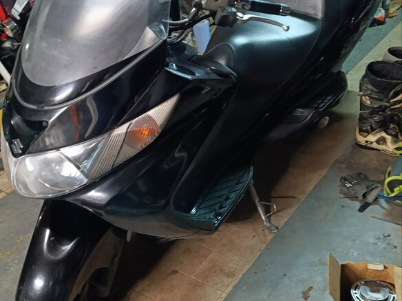 2006 Suzuki Burgman (SkyWave) 400, чёрный, 179999 рублей - вид 6