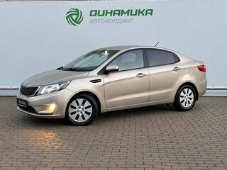 2014 Kia Rio 6-speed III, бежевый, 790000 рублей, вид 1