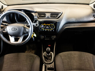 2012 Kia Rio 5-speed III, голубой, 749000 рублей, вид 5
