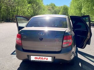 2015 Lada (ВАЗ) Granta I, коричневый, 400000 рублей, вид 4