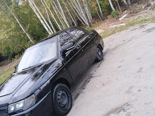 2002 Lada (ВАЗ) 2110, чёрный, 145000 рублей, вид 2