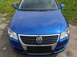 2007 Volkswagen Passat B6, синий, 1100000 рублей, вид 1