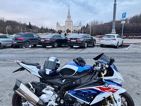 2017 BMW S 1000 RR, белый, 1300000 рублей, вид 1