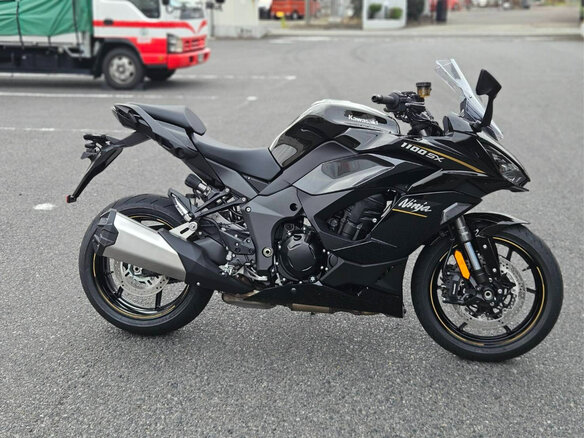 2026 Kawasaki Ninja 1100 SX, чёрный, 1490000 рублей