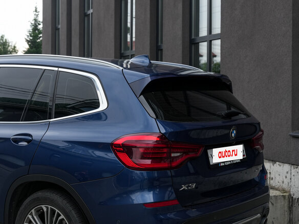 2018 BMW X3 20i xDrive III (G01), синий, 3730000 рублей - вид 5