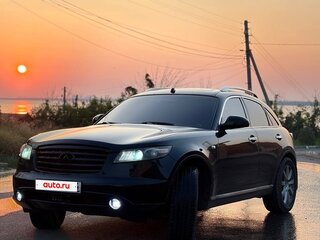 2007 Infiniti FX45 I (S50) Рестайлинг, чёрный, 1200000 рублей, вид 2