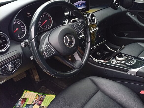 2014 Mercedes-Benz C-Класс 180 IV (W205), белый - вид 4