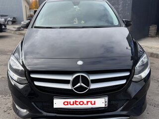 2015 Mercedes-Benz B-Класс 180 II (W246) Рестайлинг, чёрный, 1550000 рублей, вид 1