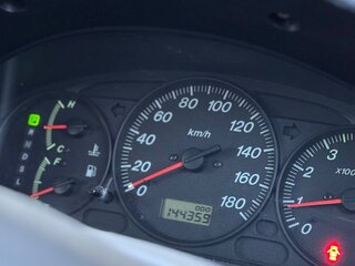 2001 Mazda Demio I (DW), голубой, 250000 рублей, вид 3