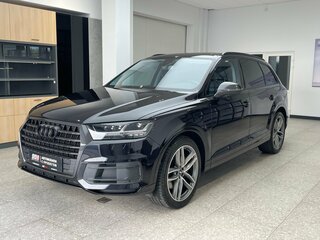 2016 Audi Q7 II (4M), чёрный, 4190000 рублей, вид 1
