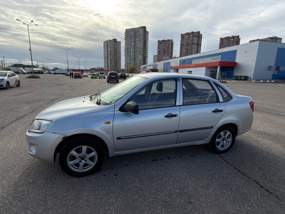 2012 Lada (ВАЗ) Granta I, серый - вид 3