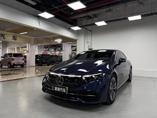 2022 Mercedes-Benz EQS 450+ I, синий, 7121461 рублей, вид 1