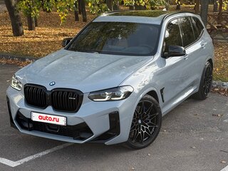2022 BMW X3 M Competition I (F97) Рестайлинг, серый, 7800000 рублей, вид 2