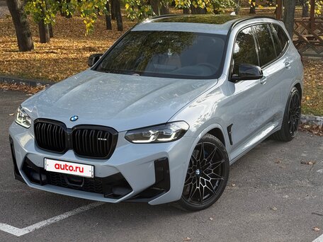 2022 BMW X3 M Competition I (F97) Рестайлинг, серый, 7800000 рублей, вид 2