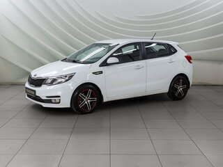 2015 Kia Rio 6-speed III, белый, 1288000 рублей, вид 3