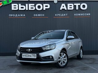 2021 Lada (ВАЗ) Vesta I, серебристый, 999000 рублей, вид 1