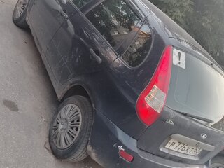 2007 Lada (ВАЗ) Kalina I, чёрный, 170000 рублей, вид 2