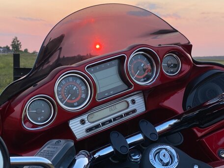 2010 Kawasaki VN1700 Vulcan, красный, 610000 рублей, вид 2