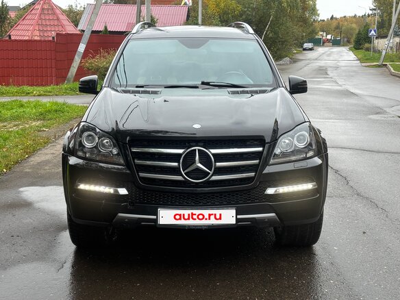2012 Mercedes-Benz GL-Класс 350 I (X164) Рестайлинг, чёрный - вид 2