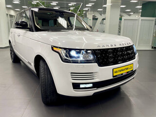 2016 Land Rover Range Rover Long IV, белый, 3750000 рублей, вид 4