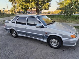 2005 Lada (ВАЗ) 2115, серебристый, 128000 рублей, вид 1