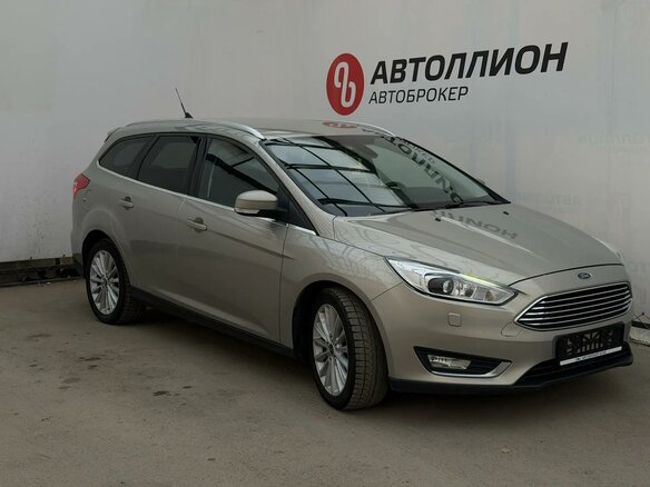 2017 Ford Focus III Рестайлинг, бежевый - вид 6
