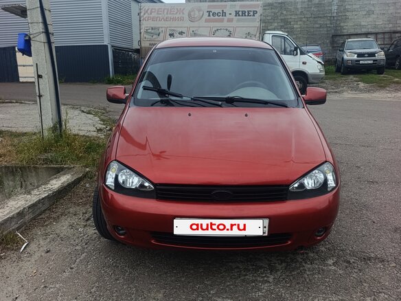 2010 Lada (ВАЗ) Kalina I, красный, 333000 рублей