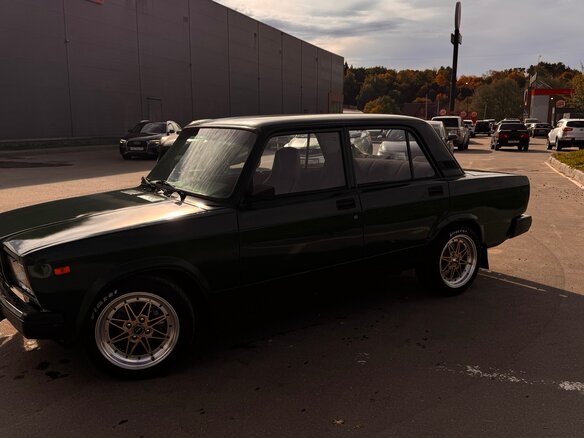 2007 Lada (ВАЗ) 2107, зелёный, 250000 рублей - вид 4