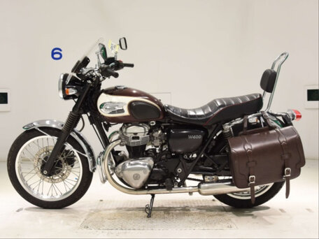 2009 Kawasaki W 400, коричневый, 360000 рублей, вид 2